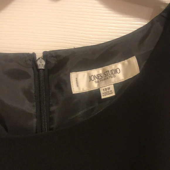 Black Tank Dress - Lined - Picture 2 of 3